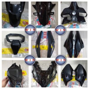 Bodi Body HALUS FULL SET 11 Item Vario 160 HITAM K2S 2022 2023 2024 2025 MERK WIN