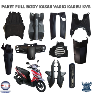 Body Bodi Kap Kasar Full Set 10 ITEM Vario Karbu KVB 2006 2007 2008 2009 2010 2011 2012 2013 MERK WIN