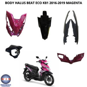 Body Bodi HALUS FULL SET 5 ITEM BEAT FI ESP ECO MAGENTA 2016 2017 2018 2019 MERK WIN