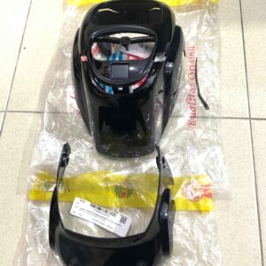 Batok Totok Depan Front Handle Cover SCOOPY FI NEW STYLISH HITAM K93 APRIL 2017 2018 2019 OKTOBER 2020 Merk Win