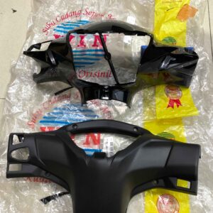 COD Batok Totok Depan Belakang Front Rear Handle Cover REVO FI REVO X REVO FIT FI HITAM 2014-SEKARANG Merk WIN