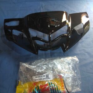 Batok Totok Depan Front Handle Cover KARISMA D KARISMA X LOBANG BAUT HITAM CAKRAM 2003 2004 2005 Merk WIN