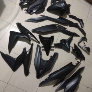 Body Bodi HALUS FULL SET 9 ITEM Vario 150 125 LED HITAM DOFF K59J 2018 2019 2020 2021 AGUSTUS 2022 MERK WIN