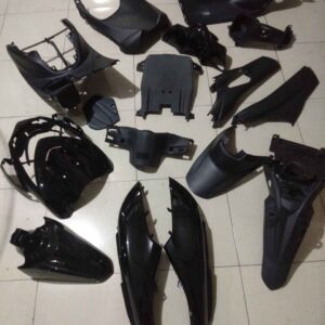 Complete Komplit FULL Set 12 ITEM Body Bodi BEAT POP HITAM K61 2014 2015 2016 2017 2018 Merk Win