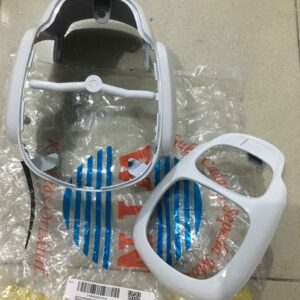 Batok Totok Depan Front Handle Cover SCOOPY FI NEW STYLISH PUTIH K93 APRIL 2017 2018 2019 OKTOBER 2020 Merk Win