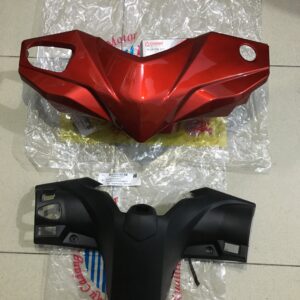 Batok Totok Depan Belakang Front Rear Handle Cover BEAT FI MERAH MAROON K25 2012 2013 2014 STATER KASAR Merk Win