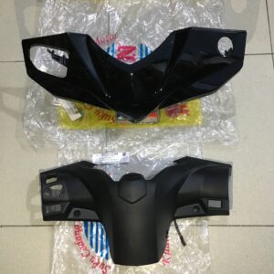 Batok Totok Depan Belakang Front Rear Handle Cover BEAT FI HITAM K25 2012 2013 2014 STATER KASAR Merk Win