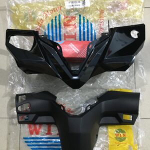 Batok Totok Depan Belakang Front Rear Handle Cover Non ISS BEAT HITAM ESP ECO AGUSTUS 2016 2017 2018 2019 K81 Merk Win