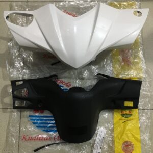 Batok Totok Depan Belakang Front Rear Handle Cover BEAT POP PUTIH K61 2014 2015 2016 2017 2018 NON ISS Merk Win