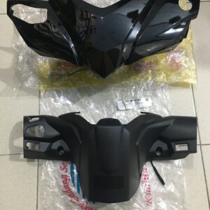 Batok Totok Depan Belakang Front Rear Handle Cover BEAT FI ESP HITAM K25G 2015-JULI 2016 STATER HALUS Merk Win