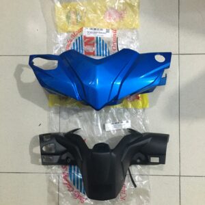 Batok Totok Depan Belakang Front Rear Handle Cover BEAT FI ESP BIRU MUDA K25G 2015-JULI 2016 STATER HALUS Merk Win
