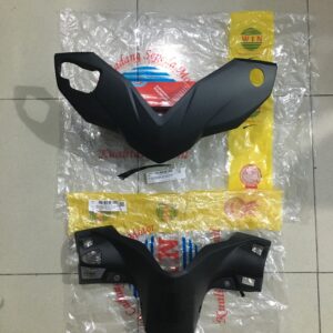 Batok Totok Depan Belakang Front Rear Handle Cover Vario 110 FI ESP HITAM DOFF Stater Halus FEBRUARI 2015-2020 Merk Win