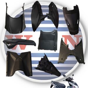 Body Bodi Kap Kasar Full Set 8 Item VARIO TEKNO 125 KZR 2012 2013 2014 MERK WIN