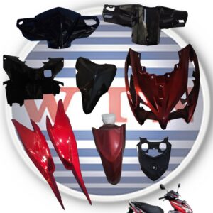 Body Bodi Halus FULL SET 8 ITEM VARIO TECHNO TEKNO 125 MERAH KZR 2012 2013 2014 MERK WIN