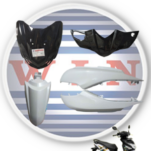 BODY HALUS FULL Set 4 ITEM Body Bodi BEAT POP HITAM PUTIH K61 2014 2015 2016 2017 2018 Merk Win