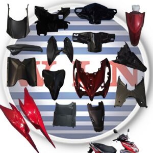 Complete Body FULL Set 15 ITEM Body Bodi VARIO TEKNO 125 MERAH KZR 2012 2013 2014 MERK WIN